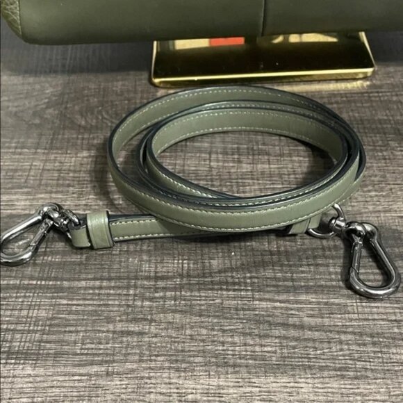 PRAIRIE SATCHEL (COACH F56818) Sage Green/DARK GUNMETAL EUC - Picture 10 of 16